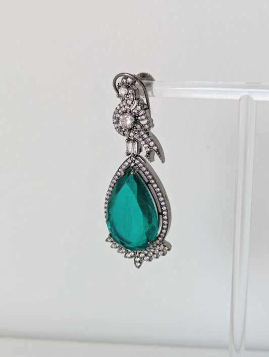 Vespera Earrings - Teal